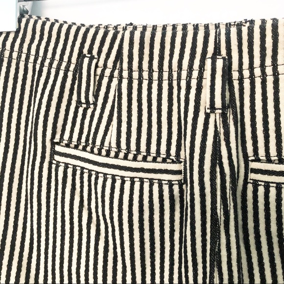 Madewell Striped Lace-Up Skirt (O) - Picture 6 of 9